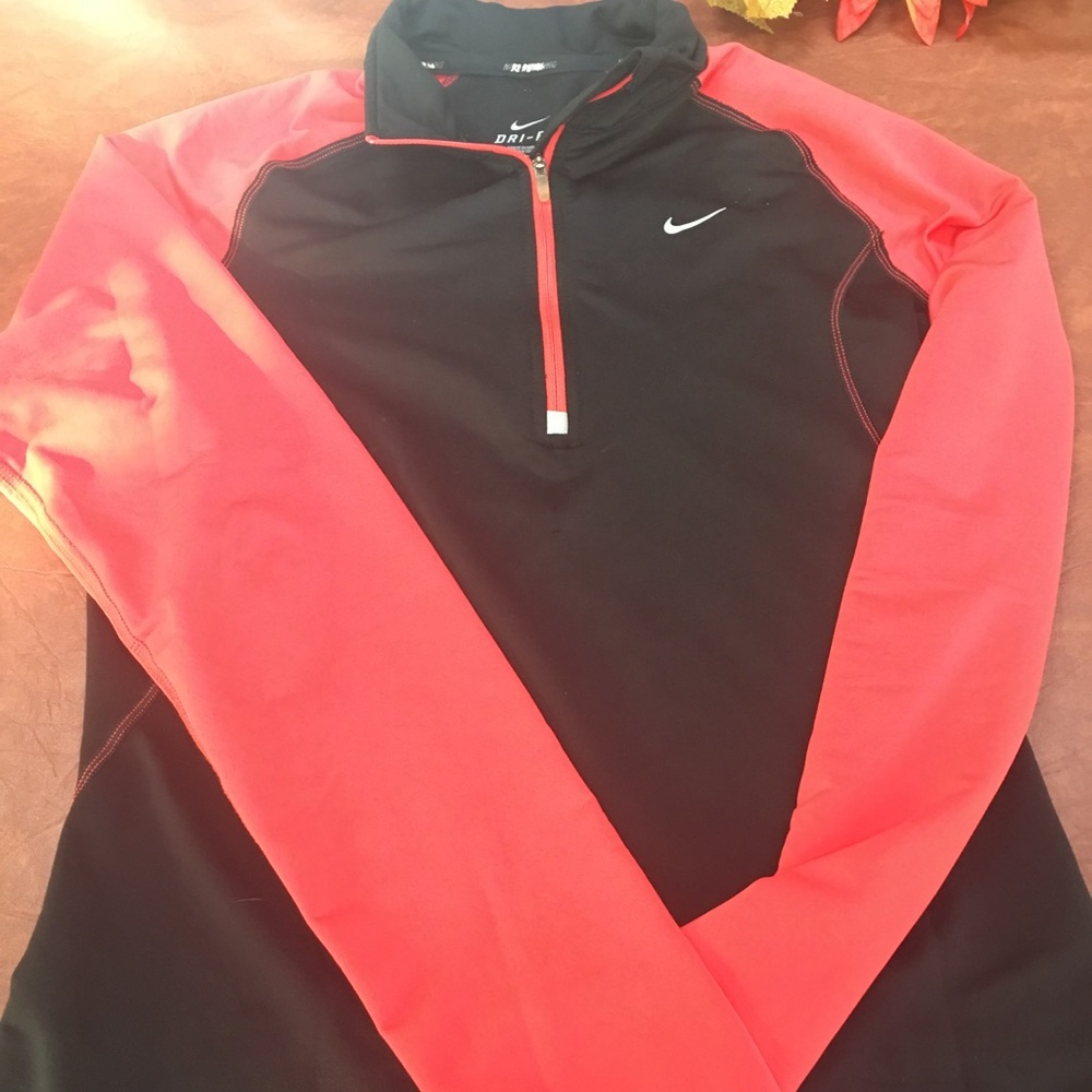 Nike running zip up